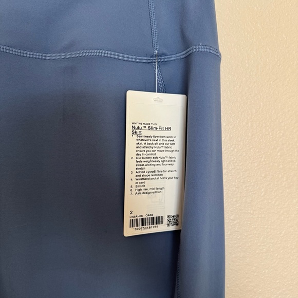 NWT Lululemon Nulu Skirt - Picture 7 of 10